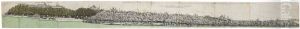 Panorama over sodra sidan av Istanbul mot nordost by Cornelius Loos