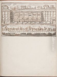 Tournament in the Piazza di S. Marco on the Corso, Rome, Performed during the Carnival in 1669