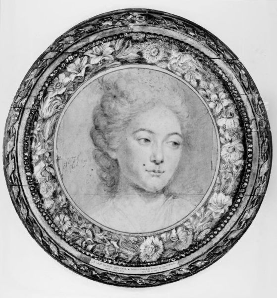 Portratt av Gabrielle de Rochefort, grevinna de Montillet - view 1