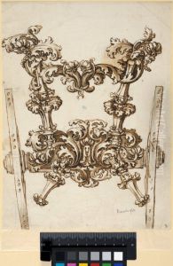 Rear Frame of a Couch by Ciro Ferri