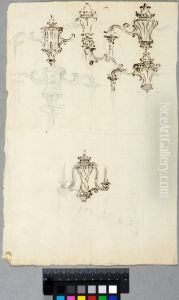 Studies for a Chandelier by Carl Harleman