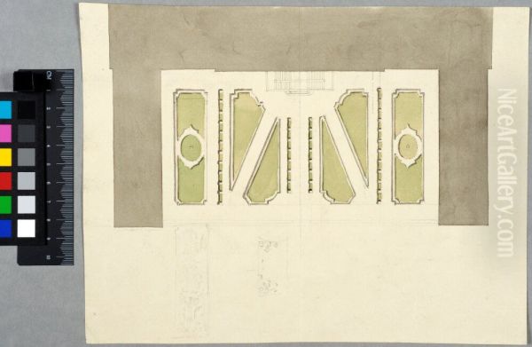 Proposal for the Parterre of the Logarden Garden at the Royal Palace in Stockholm - view 1