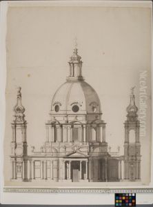 variant of Filippo Juvarra's dono academico of 1707