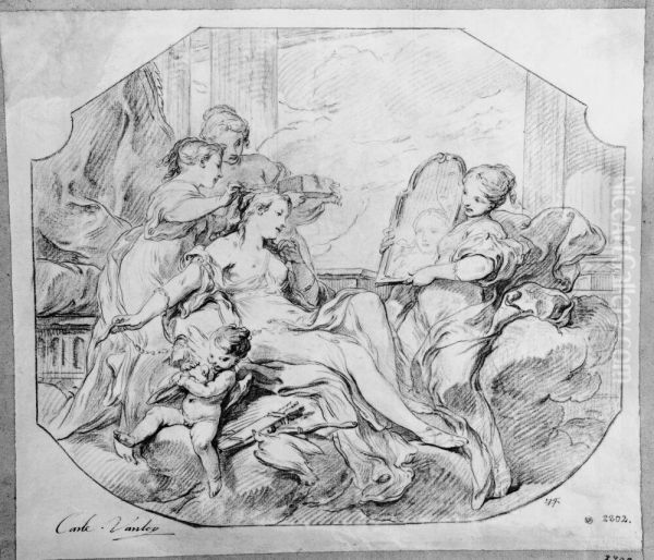Venus vid sin toalett - view 1