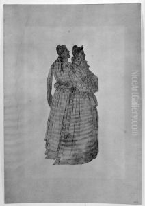 Two Men in Ankle-length Robes Two Men in Ankle-length Robes