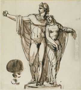 Mars and Venus, I, sketch