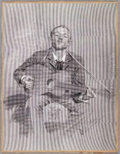 "The Amateur" - Portrait of the Architect Ferdinand Boberg (1860-1946)