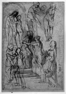 Diverse nakna figurer (croquier) Diverse nakna figurer (croquier)