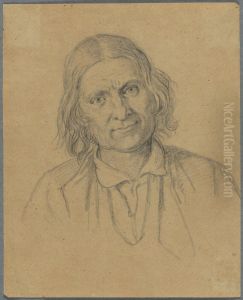 Study of a Man, Study for Churchgoers Arriving at Leksand Study of a Man, Study for Churchgoers Arriving at Leksand
