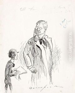 Three Cartoons Of Teddy Roosevelt by Homer Calvin Davenport