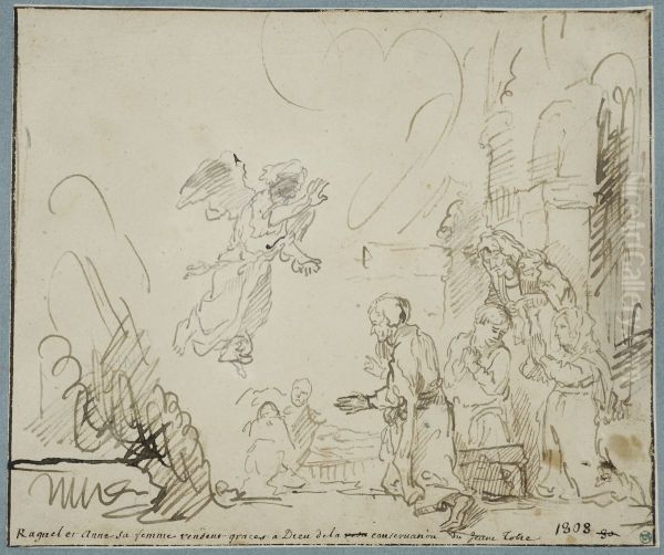 Angeln avviker fran familjen Tobit - view 1