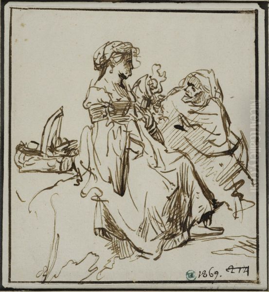 Vertumnus och Pomona - view 1