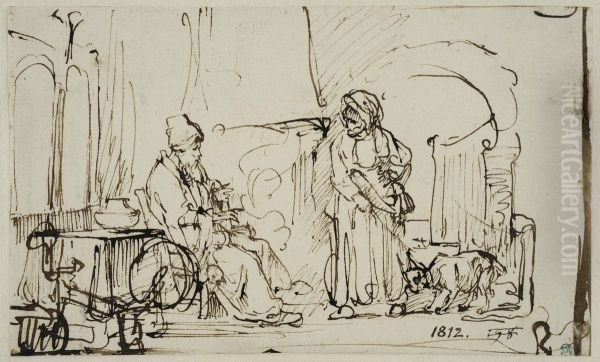 Tobit och Anna med geten - view 1