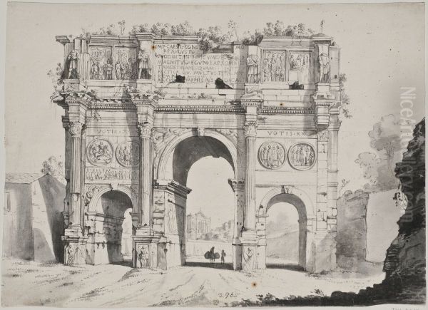 Konstantins triumfbage i Rom - view 1