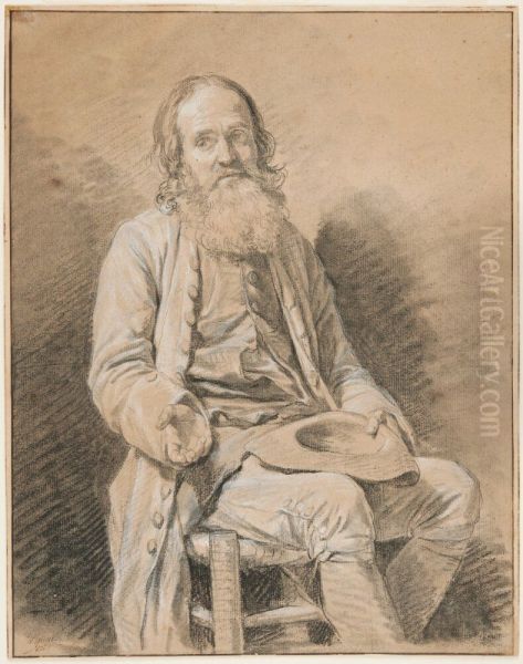 An Old Beggar - view 1