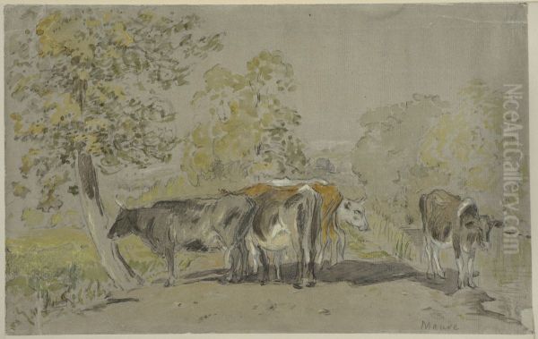 Landskap med boskap - view 1