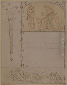 Hero och Leander by Lorenz Frolich