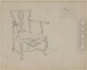 Karmstol, 1849 by Jorgen Roed