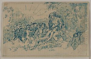 Venus och Adonis by Holger Roed