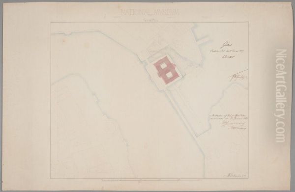 "K. No 2. Nationalmuseum. Generalplan" - view 1