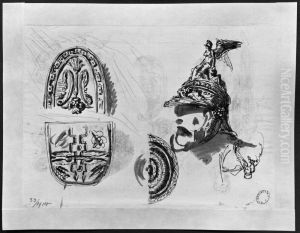 Shields, helmet