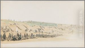 View of the Military Camp in Fredericia by Jorgen Valentin Sonne