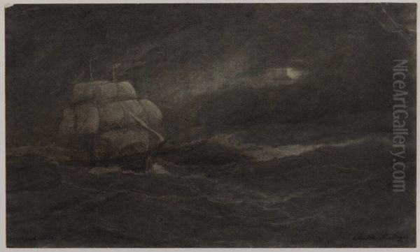 Fartyg i storm - view 1