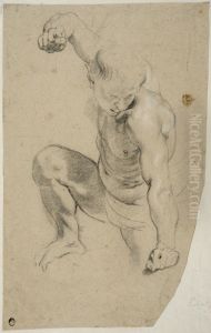 Figurstudie by (studio of) Rubens, Peter Paul