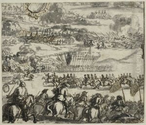 Stridsscen by Romeyn de Hooghe