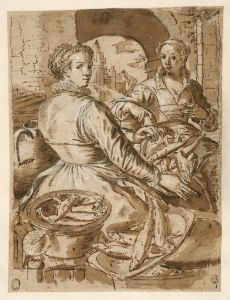 Fiskmanglerskor by Joachim Beuckelaer