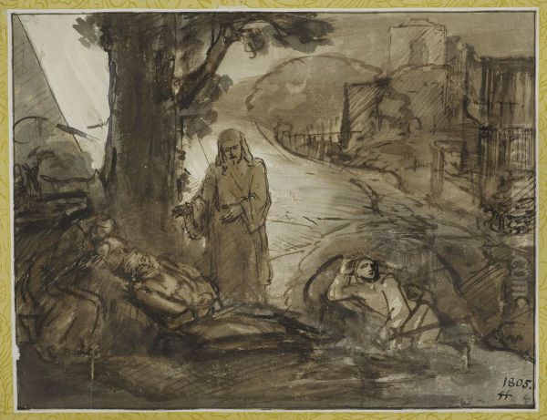Kristus vacker apostlarna - view 1