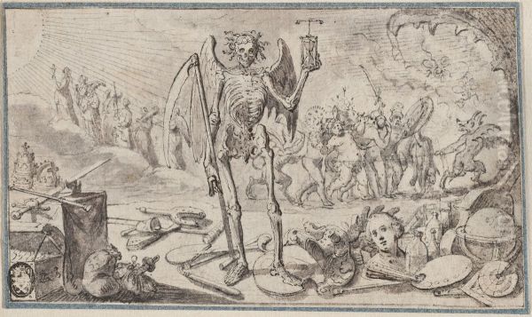 Vanitas med Doden och den yttersta domen - view 1