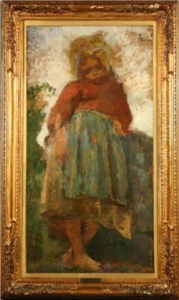 Bambina in posa - view 1