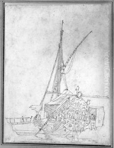 Stern View of a Galley