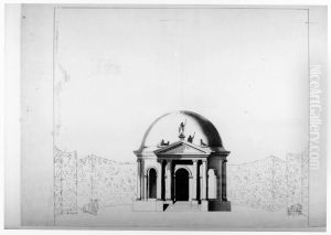 Forslag till rundtempel by Jean Eric Rehn