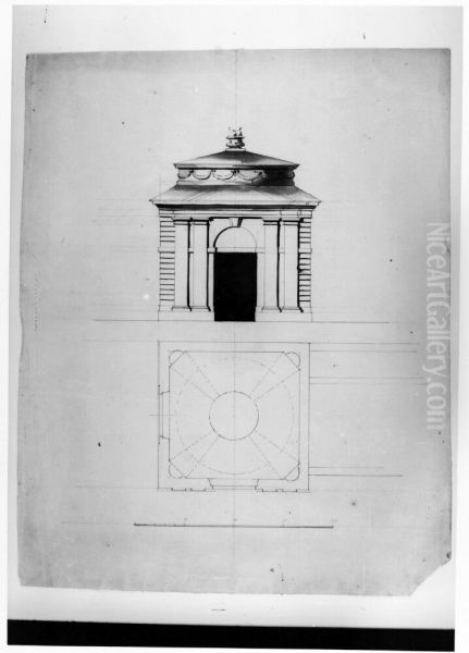 Forslag till attakantig paviljong - view 1