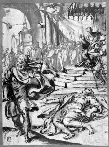 The Death of Virginia by Domenico Tintoretto