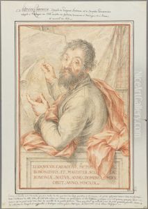 Portrait of Lodovico Carracci by Agostino Masucci