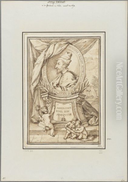 Portrait of Denis Calvaert - view 1