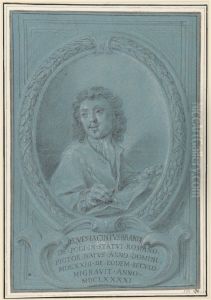 Portrait of Giacinto Brandi by Luigi Garzi
