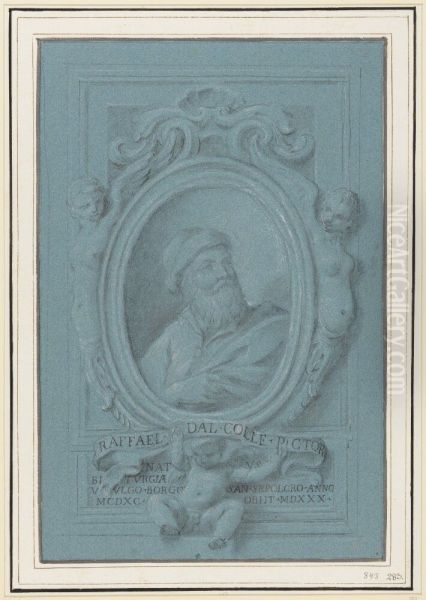 Portrait of Raffaaelle del Colle - view 1