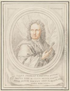 Portrait of Andrea Lanzani by Agostino Masucci
