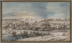 Landscape with a Distant View of a Country Estate Landscape with a Distant View of a Country Estate