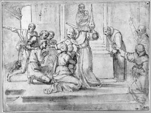 St. Diego healing a blind boy