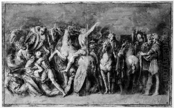 Battle scene - view 1