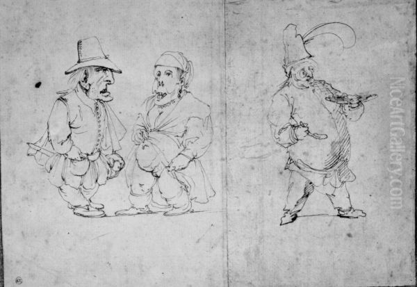 A love affair (left), a cook tasting his creation (right) - view 1