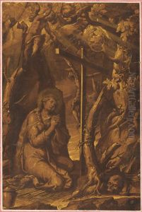 Penitent Magdalene by Jacopo Ligozzi