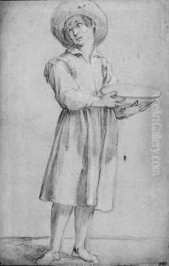 Study for a boy holding a basin