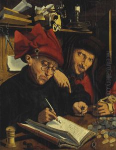Two Tax Collectors by Quinten Metsys