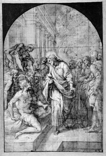 Christ healing the sick - view 1